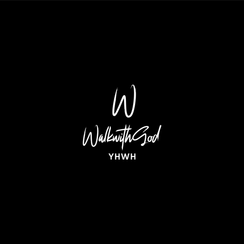 Walk With God Minimalist Luxury Logo for a Modern Faith & Fashion Brand Design by Nothinged