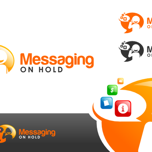 Create the next logo for Messaging On Hold Design by mind_idea™