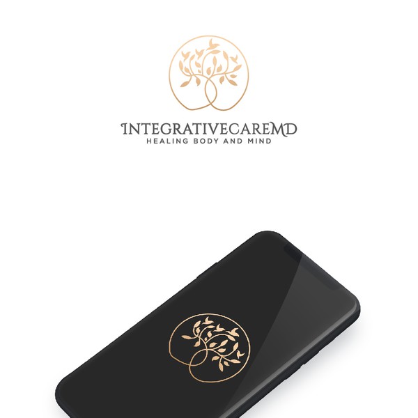 Design by Brigther titled "integrative care md"