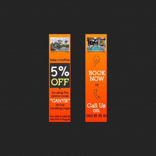 Banner Ad for Online Travel Agent Website Design por Pramod KS