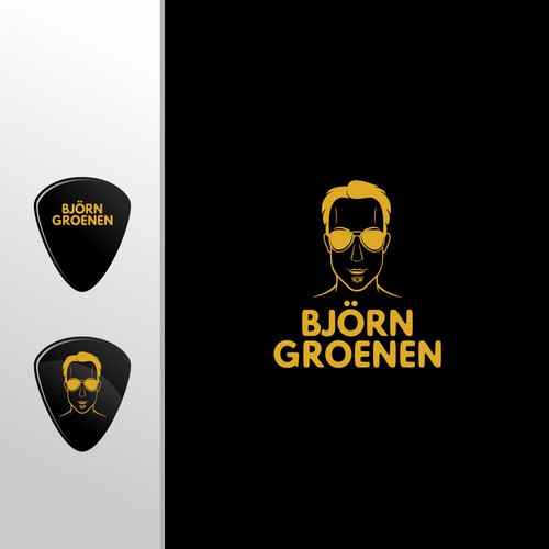 GUITAR PICK DESIGN PROFESSIONAL ARTIST Design by gin464