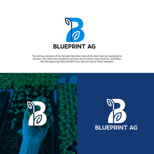 Blueprint Ag Design Design by Kesmaslyfe Studio