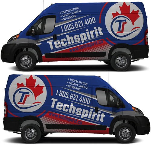 Design a Van Wrap for security systems installation Company Design by Nick T.