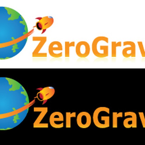 Nice, friendly logo for Zero Grav Design by Micrucus