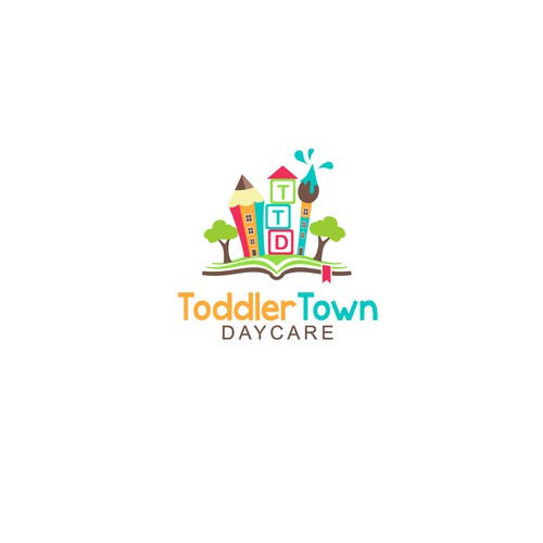 Toddler Town Daycare | Logo design contest