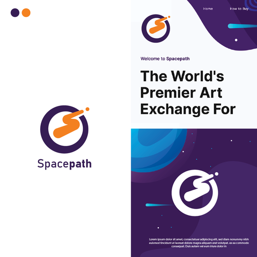 SpacePath Logo Contest winner will receive $500 Réalisé par Agyahm°