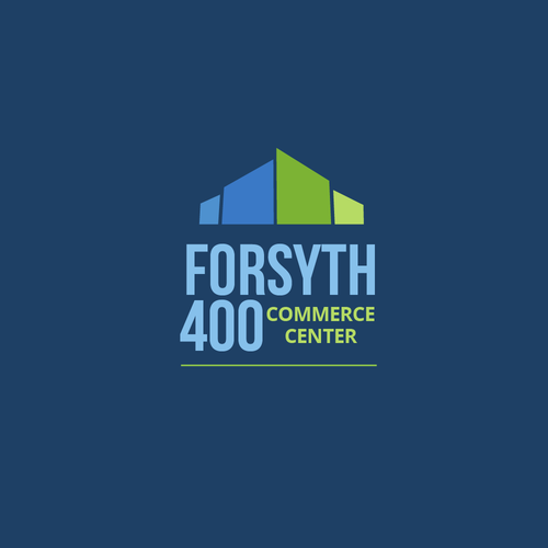 Forsyth 400 Logo Design von M. Fontaine