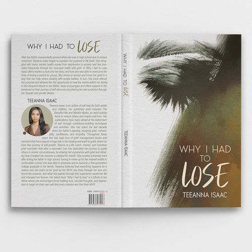 In Need of a powerfully emotional book cover for a self help book on Grief Design réalisé par Artifex96