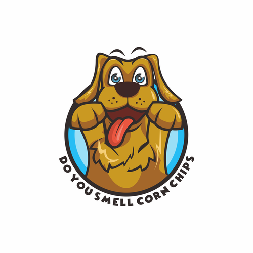 Corn Chip Dog Feet Logo design contest