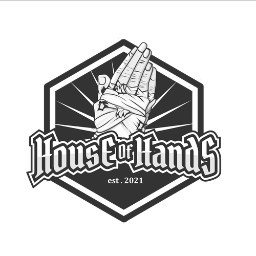 House Of Hands boxing gym logo design Design by irawan inc