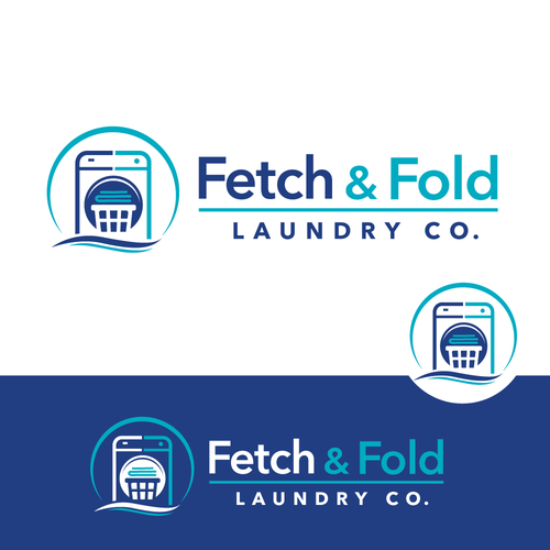 "Create a Clean, Modern & Memorable Logo for Fetch & Fold Laundry Pickup & Delivery" winning Logo & brand guide