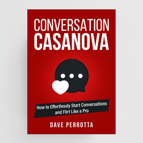 Powerful book cover for a top dating advice book for men Design by Aziel Design