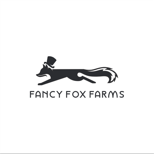 The fancy fox who runs around our farm wants to be our new logo! Diseño de sahlurr