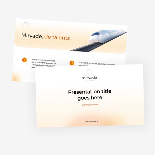 Proposta di design per un contest della categoria Modello PowerPoint realizzata da RidhoFrahman