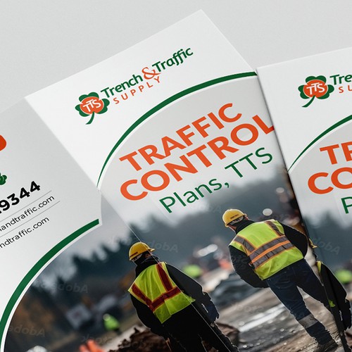 Tri-Fold Design by Alphabet ♥