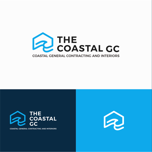 A woman owned Coastal GC company needs a striking logo Design by Algozia