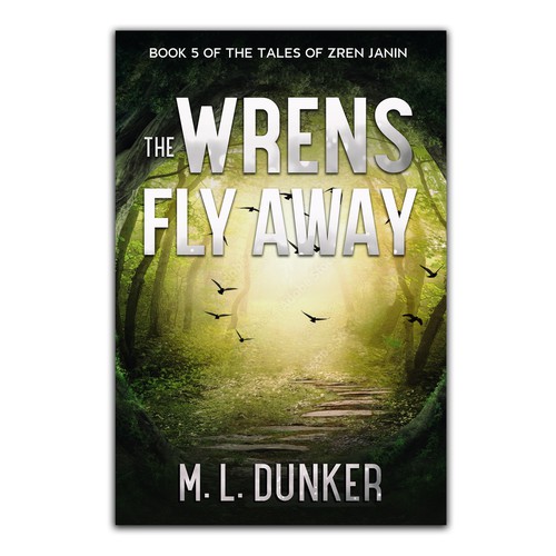 Cover Contest For A Fiction Series The Wrens Fly Away - Book 5 Réalisé par Anastasia Brenych