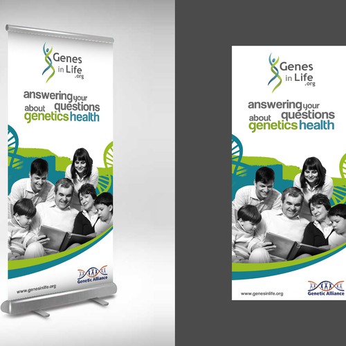 Create a conference poster for Genetic Alliance! Design by sougatacreative