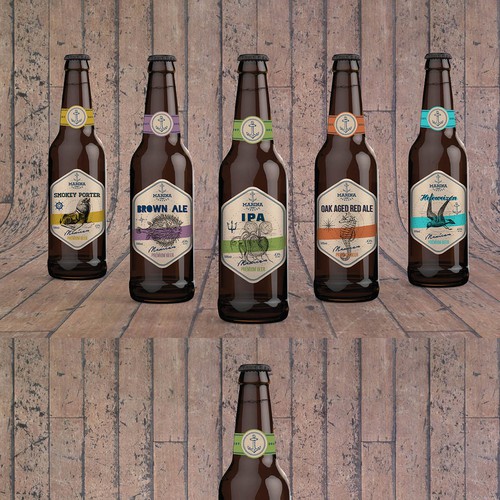 Create a vintage and timeless beer label for an up and coming mexican craft brewery! Design by gotza ✨