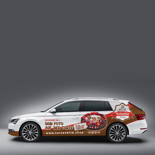 Car, truck or van wrap contest entry by toilter