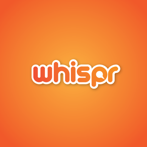 New logo wanted for Whispr Réalisé par Giyan Design
