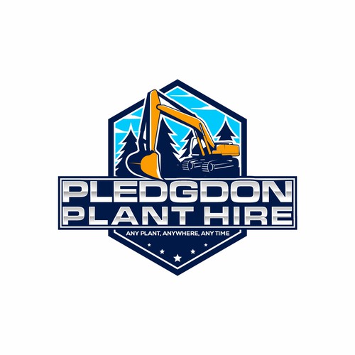 Plant Hire logo and business card design needed to attract consumers within the construction field Design by -Tofu SMD™-