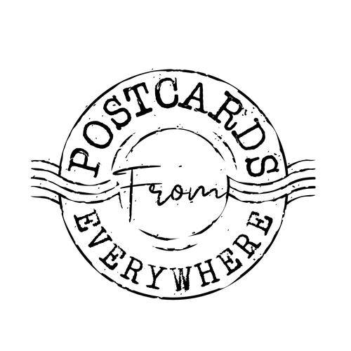 Postcards from Everywhere Logo Design by Branka lvdl