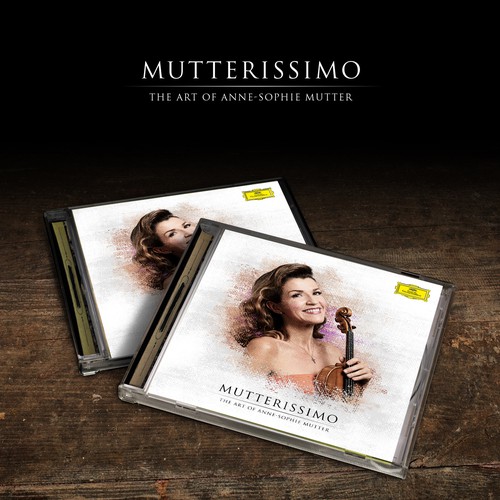 Illustrate the cover for Anne Sophie Mutter’s new album Design by sougatacreative