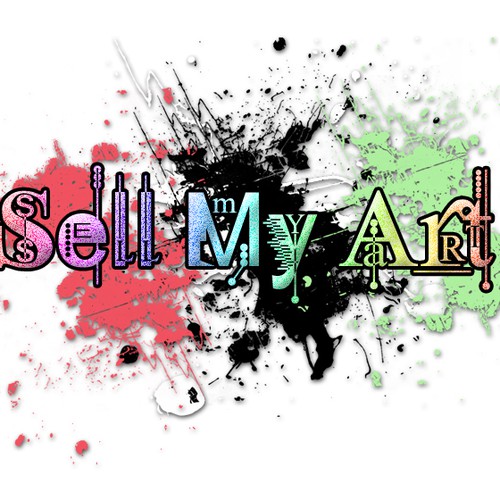 Sell my ART!!! logo design Design by Mich'Del