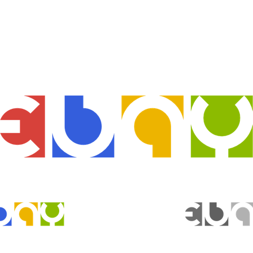 99designs community challenge: re-design eBay's lame new logo! Design por karmadesigner