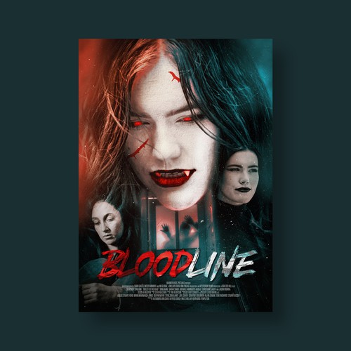 Vampire Poster Design Design by Bhamrha