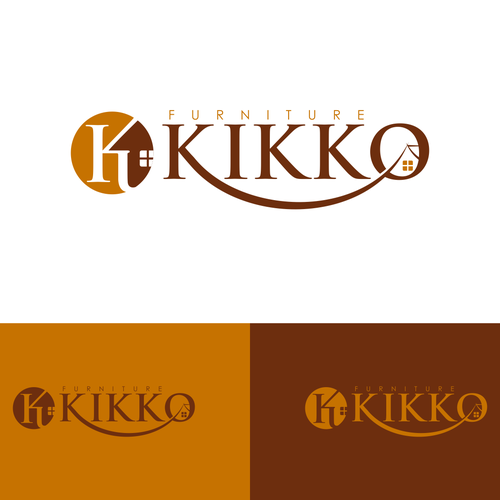 Kikko Home furnishing - Logo for Retail store design contest!! Design by Kibokibo