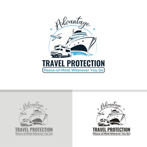 Logo and Biz Cards for Travel Company Design by monalishas