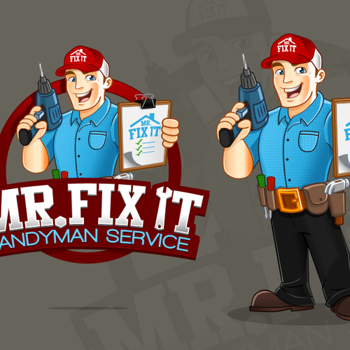 Create the next logo for Mr. Fix It Handyman Services Design by Aga Ochoco