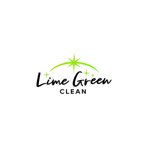 Lime Green Clean Logo and Branding Diseño de Aditya Akbar