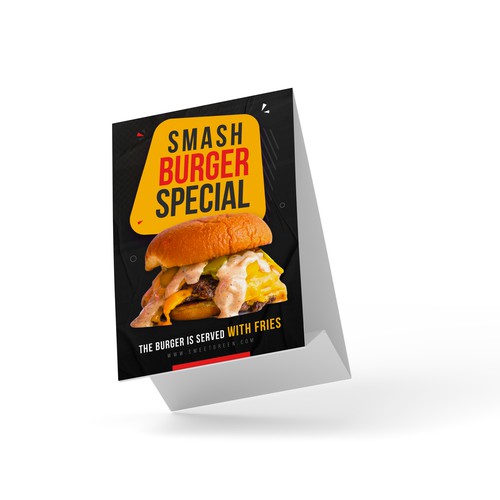 Smash Burger Marketing Materials Design by ShahanajSanu