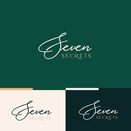 Logo Design for luxurious massage oil brand "Seven Secrets" Design by Alexey_Olimpiev