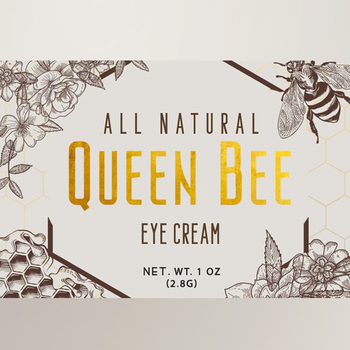 Queen Bee Label Contest Design by IleanaP