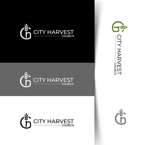 Clean and Modern church logo for church relaunch and rebrand. Design by Web Hub Solution