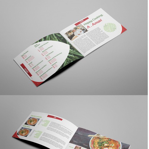 Cook Book Cover & Content Design Design by chetani