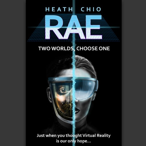 First of three Science Fiction novel series about Virtual Reality and the unlivable Real World. Design by Paconi