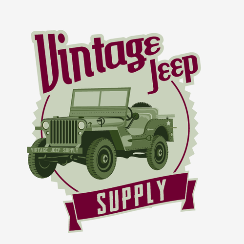 Vintage Jeep Supply needs a new logo Design by Jerry Man