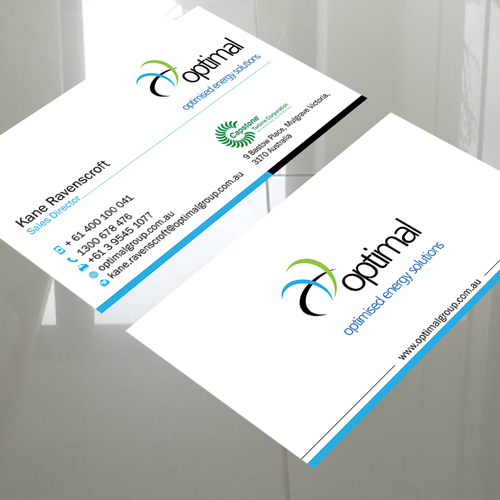 Design Create new business cards for Optimal Group por bleubird