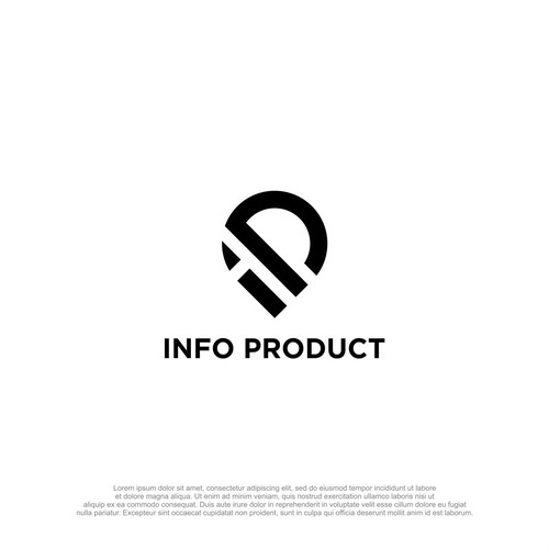 InfoProducts.com - Logo & Branding Design by pronine9