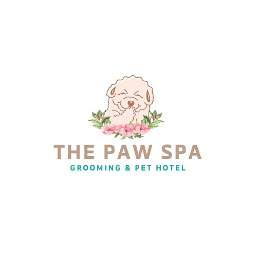 Classic, creative , professional…. The Paw spa , grooming and luxury pet hotel Design by S.H Designs