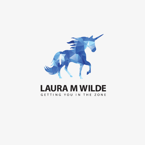 Black Unicorn Logo Design by _CIRCE_