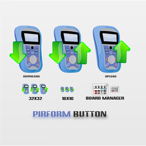 New button or icon wanted for PIRform Diseño de dearHj