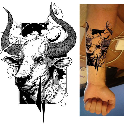 Tattoo design - check it out! Diseño de _Trickster_