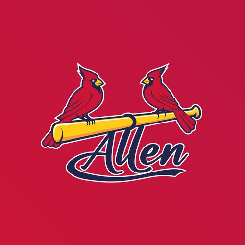 High School Baseball Team Logo Design by Apoteósico