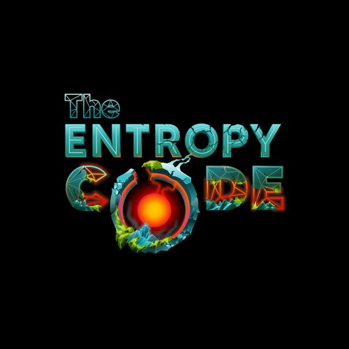 "What is the meaning of Life? Are we mere simulations?" Find Out! MOVIE TITLE CARD for "The Entropy Code" Design by InfiniDesign